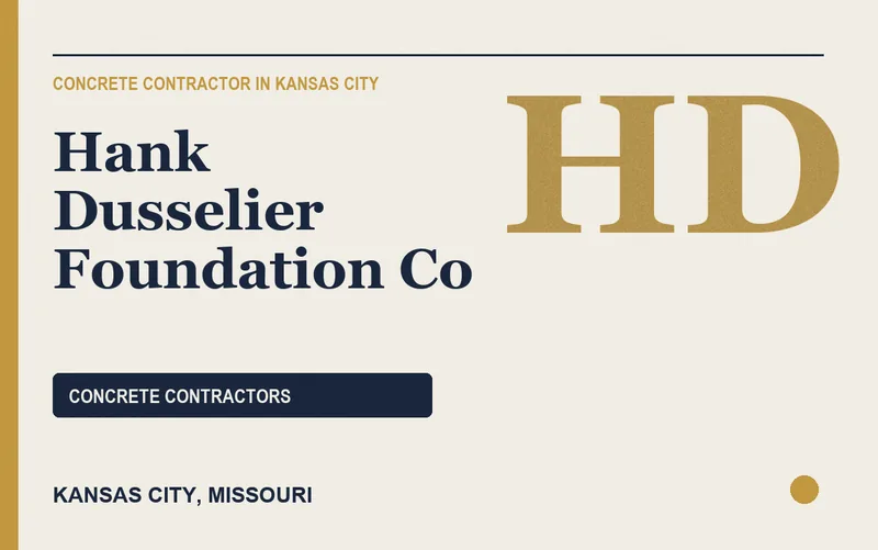 Hank Dusselier Foundation Co in Kansas City, Missouri