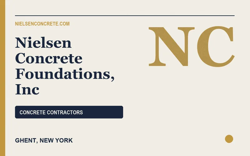 Nielsen Concrete Foundations, Inc in Ghent, New York