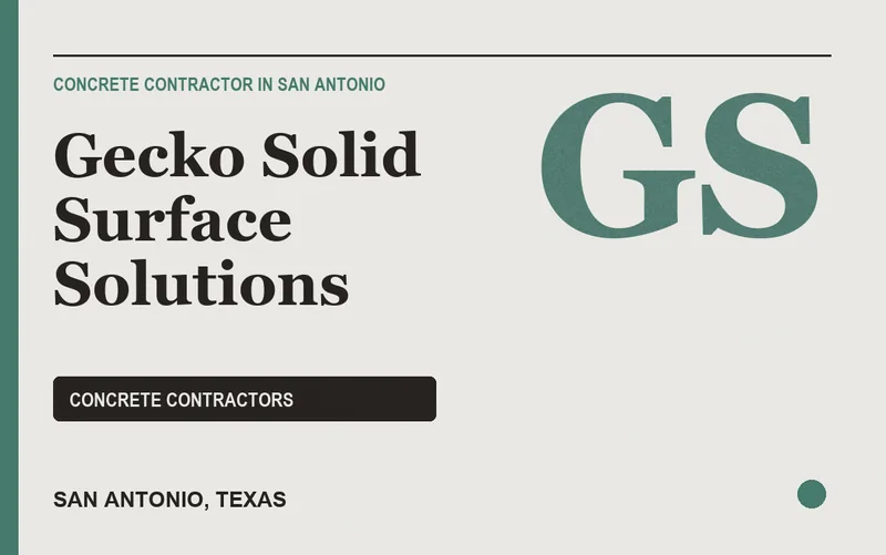 Gecko Solid Surface Solutions in San Antonio, Texas