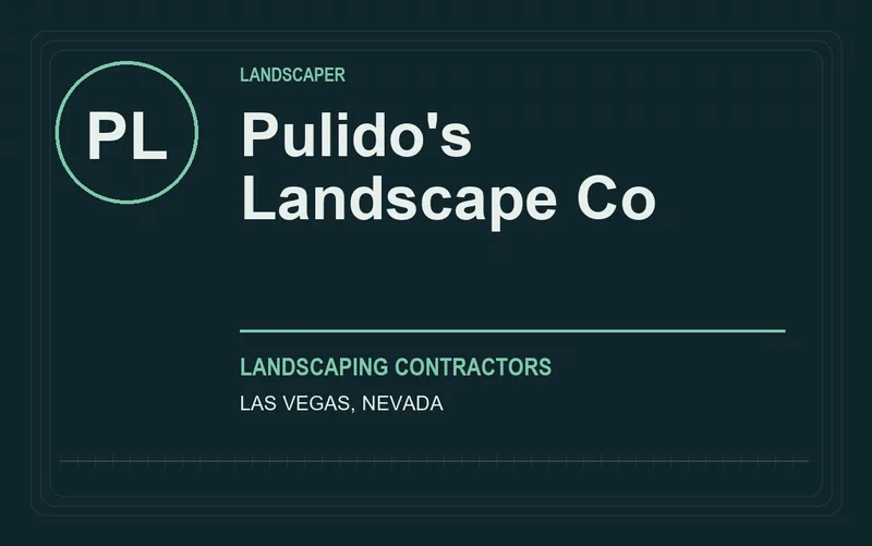 Pulido's Landscape Co in Las Vegas, Nevada