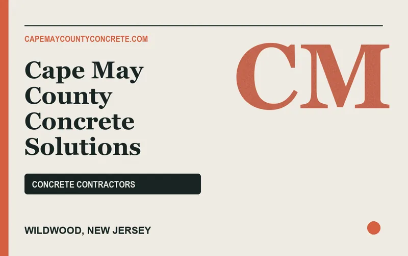 Cape May County Concrete Solutions in Wildwood, New Jersey