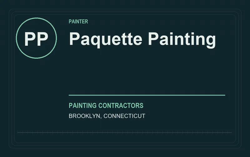 Paquette Painting in Brooklyn, Connecticut
