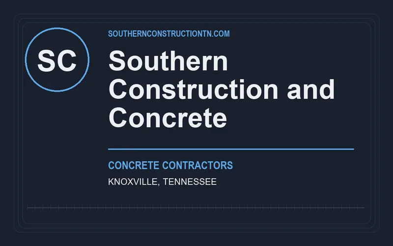 Southern Construction and Concrete in Knoxville, Tennessee