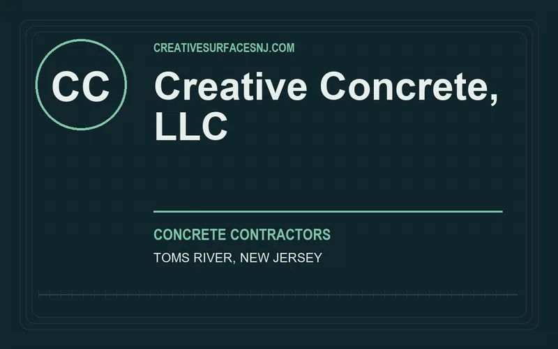 Creative Concrete, LLC in Toms River, New Jersey