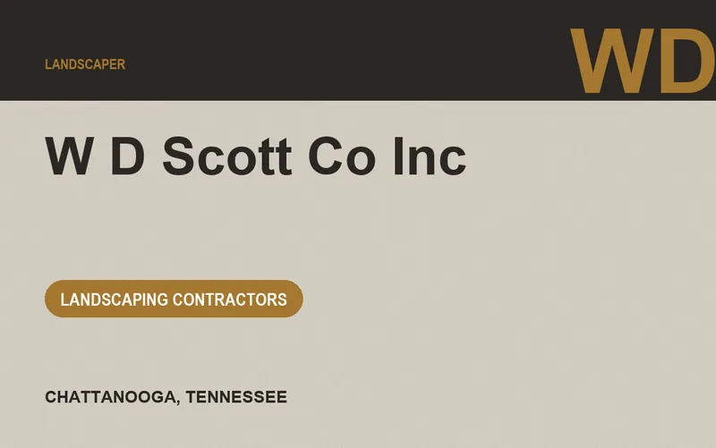 W D Scott Co Inc in Chattanooga, Tennessee