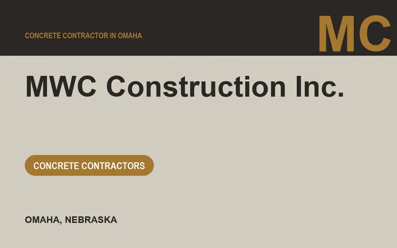MWC Construction Inc. in Omaha, Nebraska
