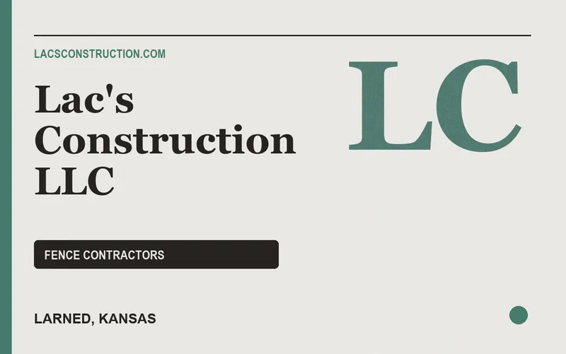 Lac's Construction LLC in Larned, Kansas