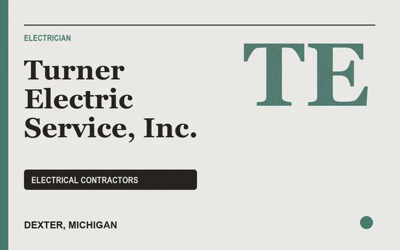 Turner Electric Service, Inc. in Dexter, Michigan