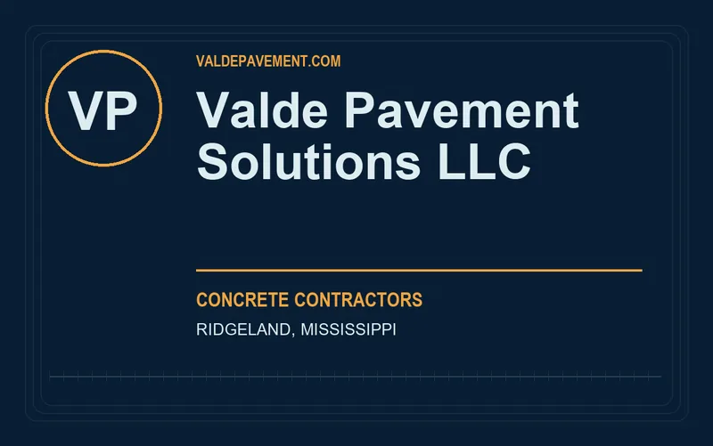 Valde Pavement Solutions LLC in Ridgeland, Mississippi