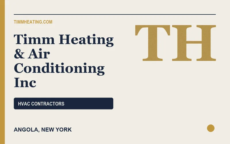 Timm Heating & Air Conditioning Inc in Angola, New York