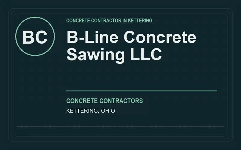 B-Line Concrete Sawing LLC in Kettering, Ohio