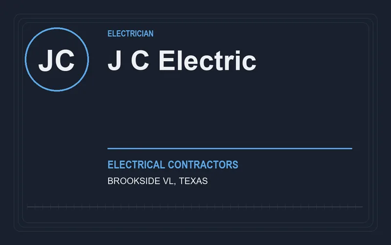J C Electric in BROOKSIDE VL, Texas