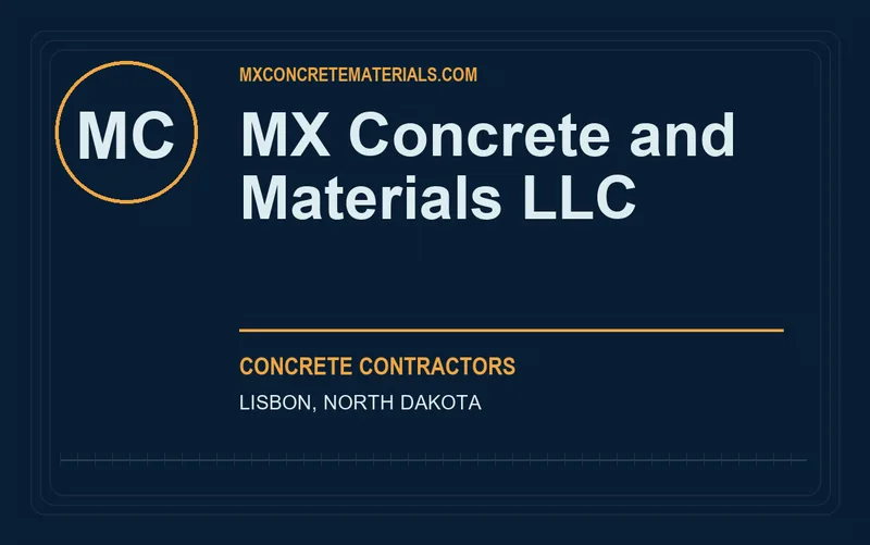 MX Concrete and Materials LLC in Lisbon, North Dakota