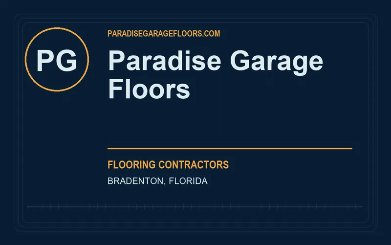 Paradise Garage Floors in Bradenton, Florida