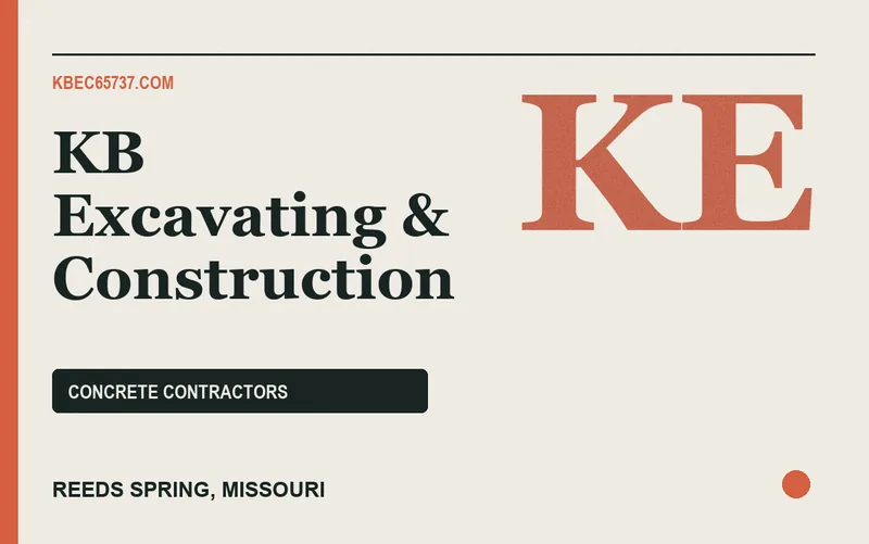 KB Excavating & Construction in Reeds Spring, Missouri