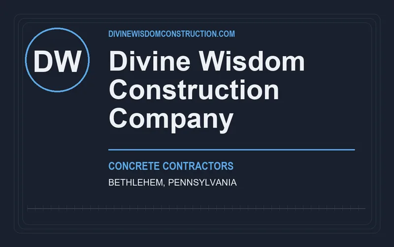 Divine Wisdom Construction Company in Bethlehem, Pennsylvania