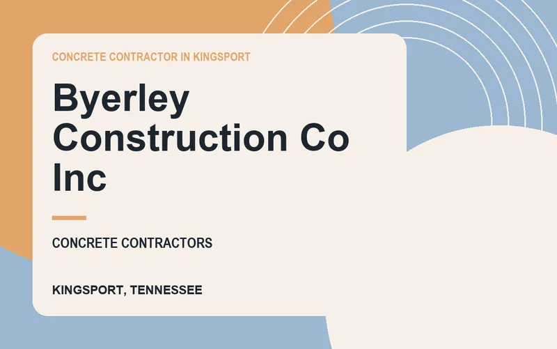 Byerley Construction Co Inc in Kingsport, Tennessee