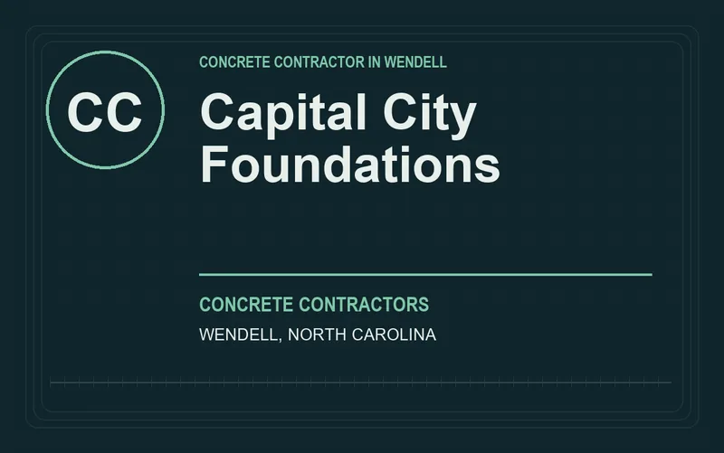 Capital City Foundations in Wendell, North Carolina