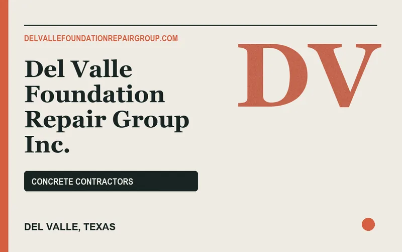 Del Valle Foundation Repair Group Inc. in Del Valle, Texas
