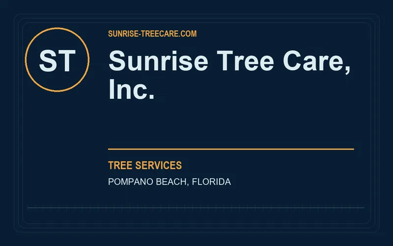 Sunrise Tree Care, Inc. in Pompano Beach, Florida