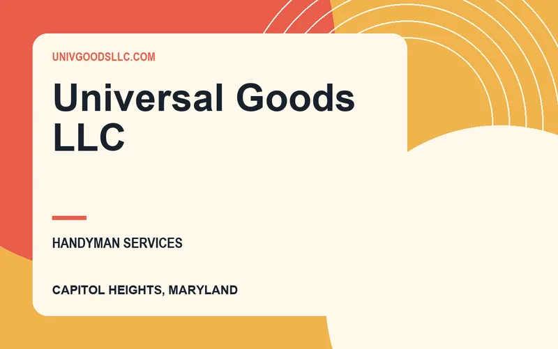 Universal Goods LLC in Capitol Heights, Maryland