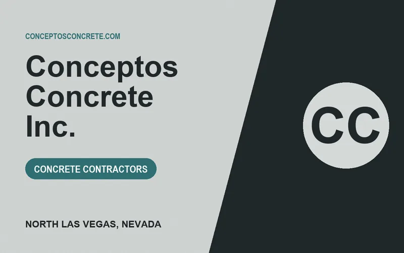 Conceptos Concrete Inc. in North Las Vegas, Nevada