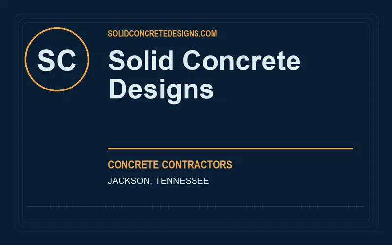 Solid Concrete Designs in Jackson, Tennessee