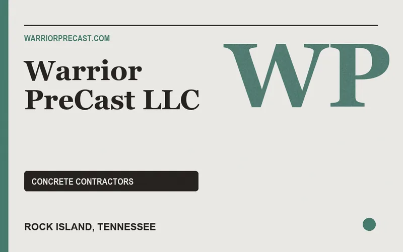 Warrior PreCast LLC in Rock Island, Tennessee