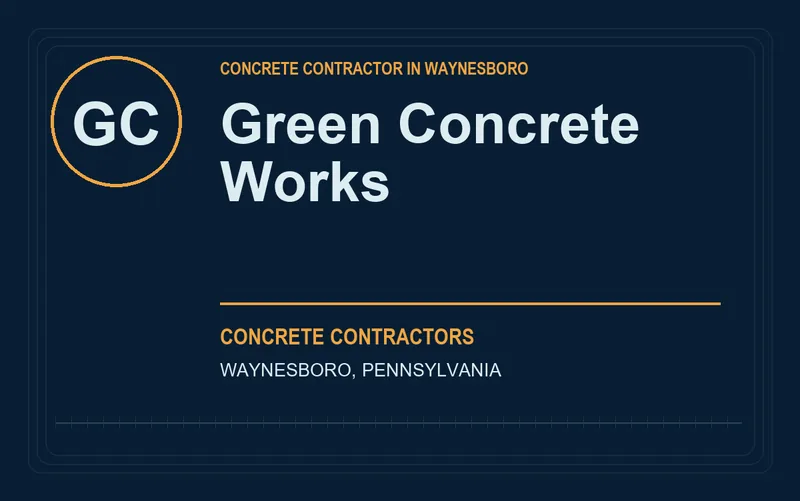 Green Concrete Works in Waynesboro, Pennsylvania