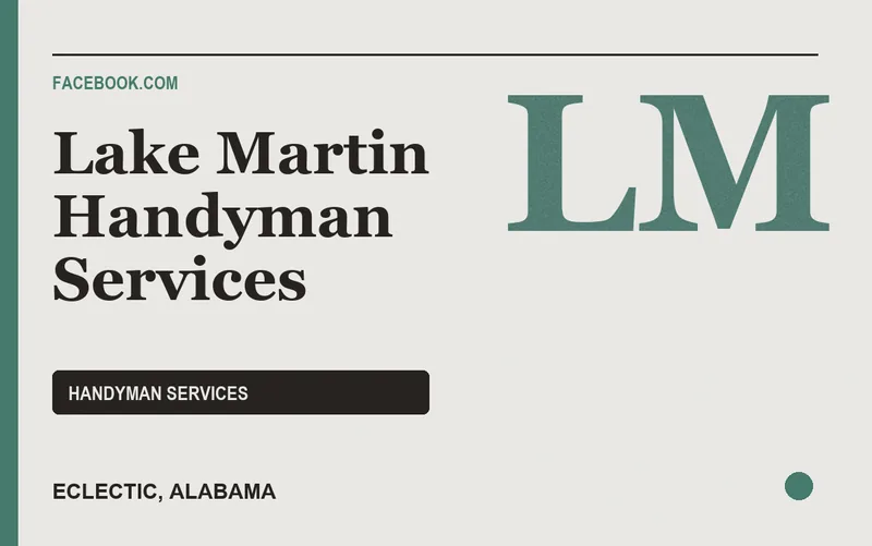 Lake Martin Handyman Services in Eclectic, Alabama