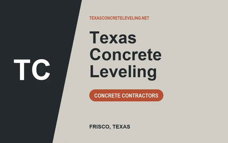 Texas Concrete Leveling in Frisco, Texas
