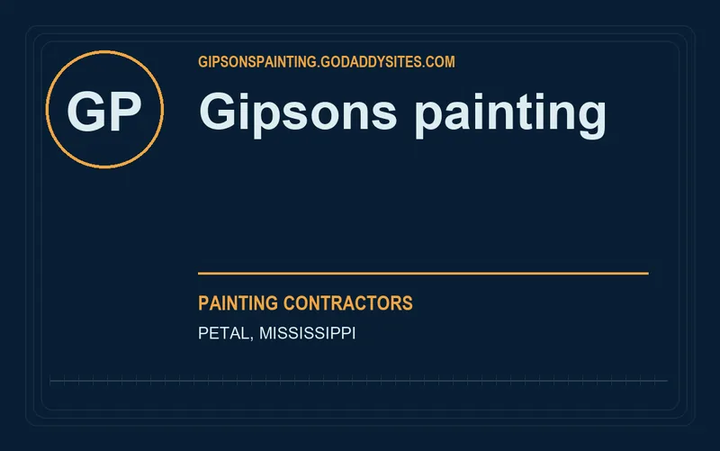 Gipsons painting in Petal, Mississippi
