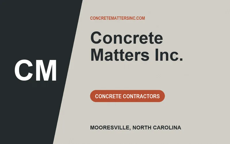 Concrete Matters Inc. in Mooresville, North Carolina