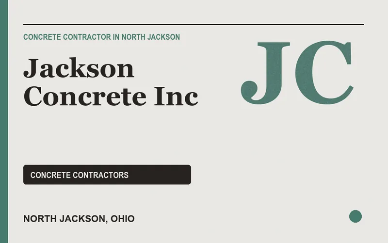 Jackson Concrete Inc in North Jackson, Ohio