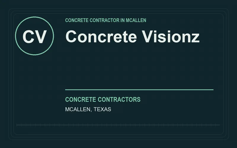 Concrete Visionz in McAllen, Texas