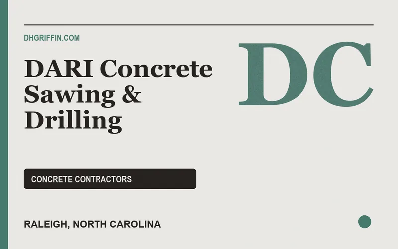 DARI Concrete Sawing & Drilling in Raleigh, North Carolina