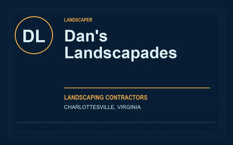 Dan's Landscapades in Charlottesville, Virginia