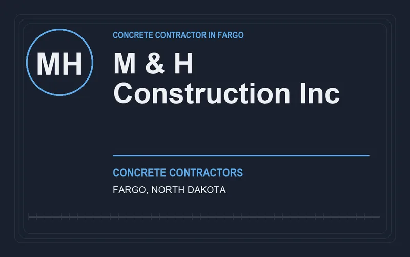M & H Construction Inc in Fargo, North Dakota