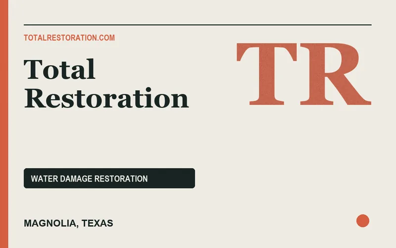 Total Restoration in Magnolia, Texas