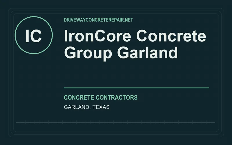 IronCore Concrete Group Garland in Garland, Texas