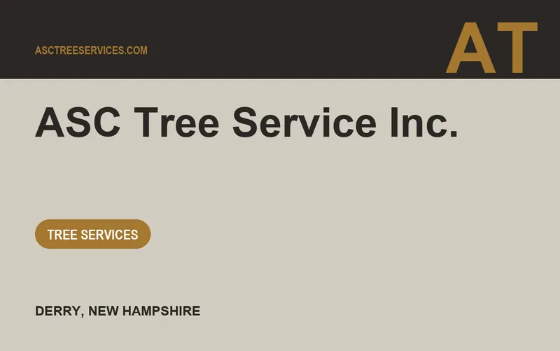 ASC Tree Service Inc. in Derry, New Hampshire
