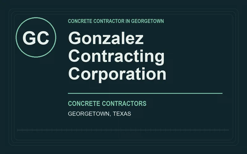 Gonzalez Contracting Corporation in Georgetown, Texas