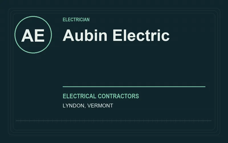 Aubin Electric in Lyndon, Vermont