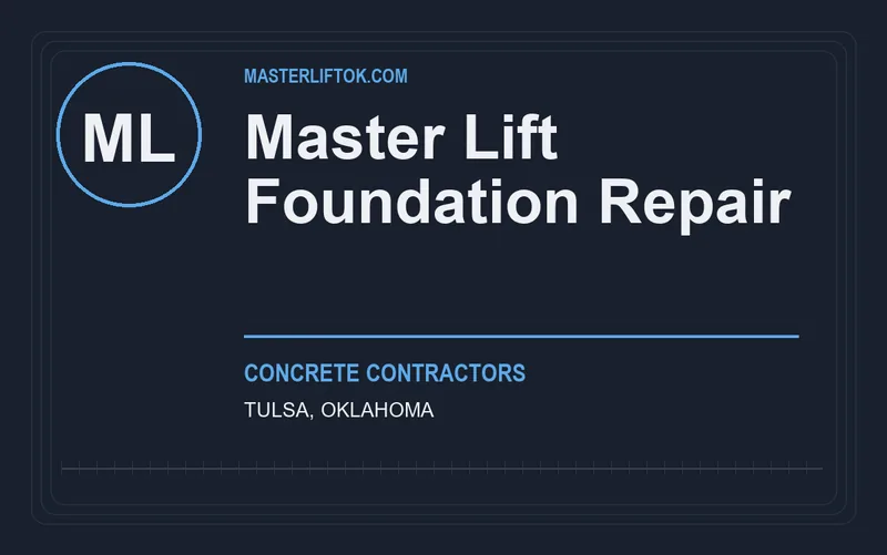 Master Lift Foundation Repair in Tulsa, Oklahoma