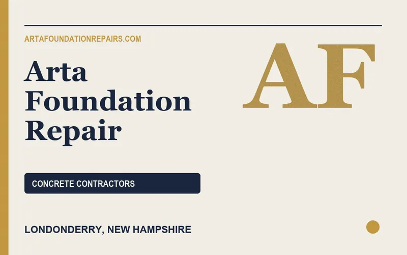 Arta Foundation Repair in Londonderry, New Hampshire