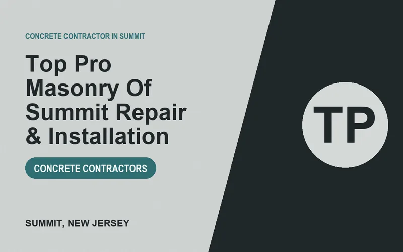 Top Pro Masonry Of Summit Repair & Installation in Summit, New Jersey