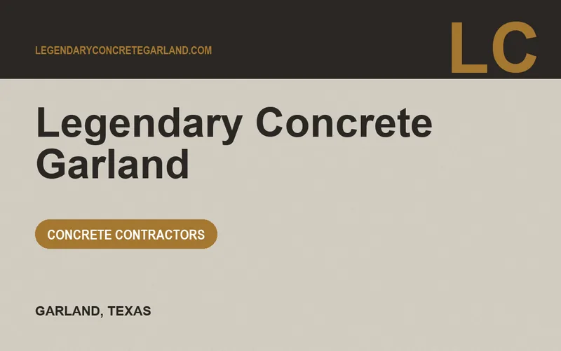 Legendary Concrete Garland in Garland, Texas