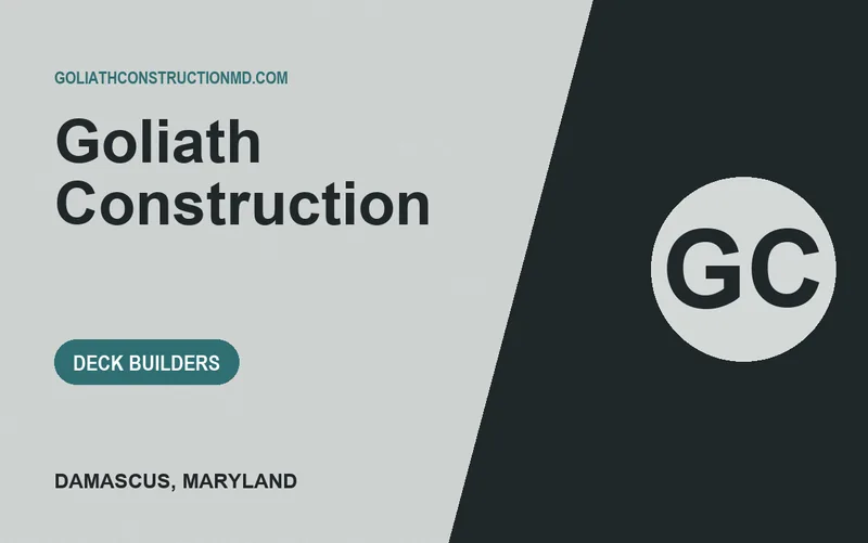 Goliath Construction in Damascus, Maryland