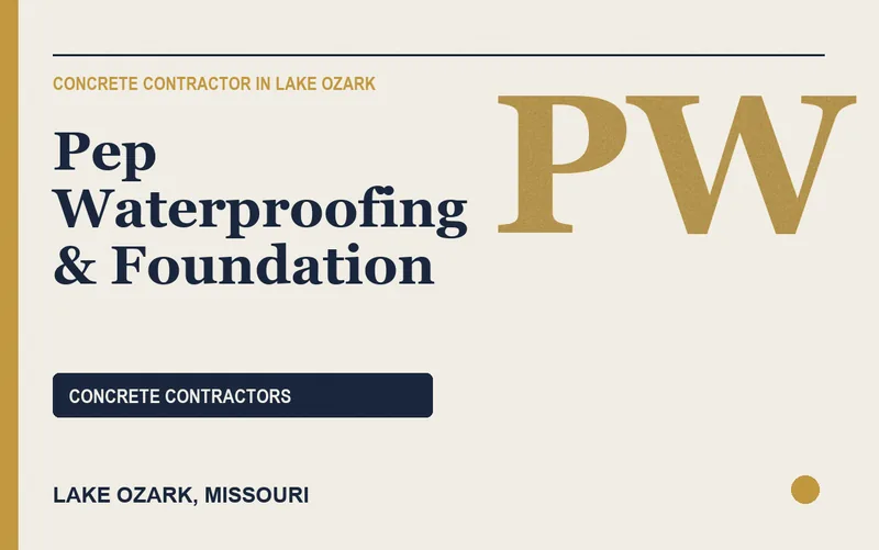 Pep Waterproofing & Foundation in Lake Ozark, Missouri