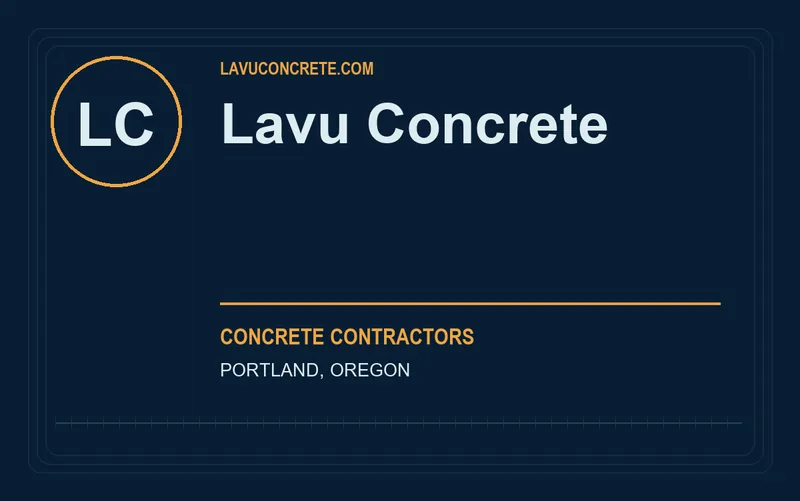 Lavu Concrete in Portland, Oregon